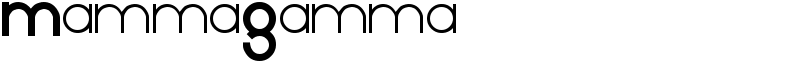 MammaGamma Font