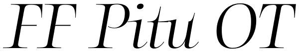 FF Pitu OT Font