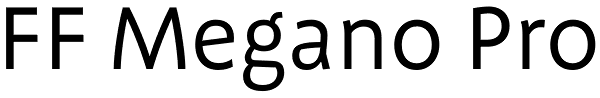 FF Megano Pro Font