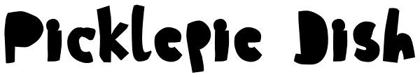 Picklepie Dish Font