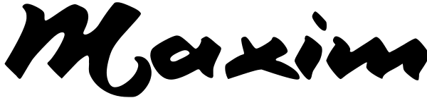 Maxim Font