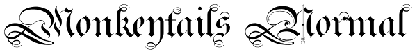 Monkeytails Normal Font