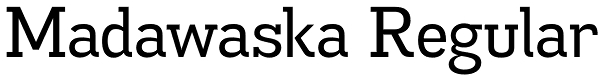 Madawaska Regular Font