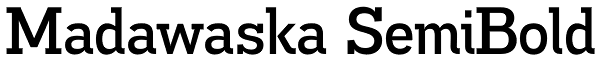 Madawaska SemiBold Font