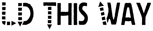 LD This Way Font