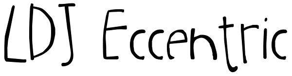 LDJ Eccentric Font