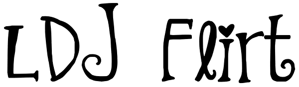 LDJ Flirt Font