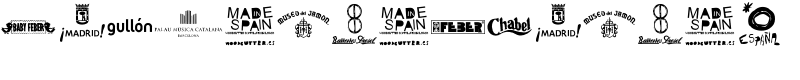 MADE IN SPAIN 5 Font