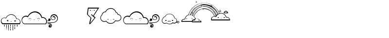 Toy Cloud Font