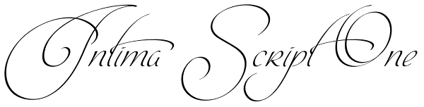 Intima Script One Font