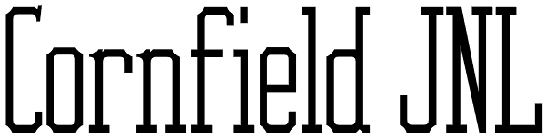 Cornfield JNL Font