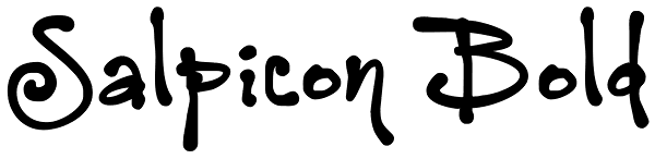 Salpicon Bold Font