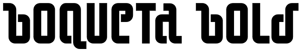 Boqueta Bold Font