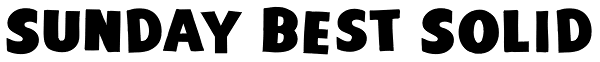 Sunday Best Solid Font