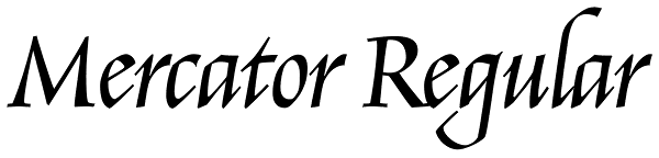 Mercator Regular Font