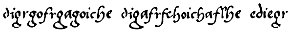 Longinus Ligatures Two Font