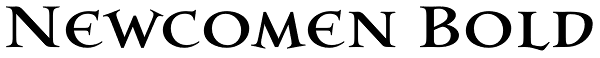 Newcomen Bold Font