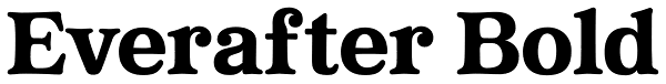 Everafter Bold Font