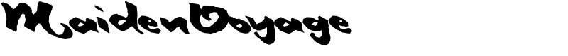 MaidenVoyage Font