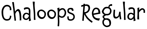 Chaloops Regular Font