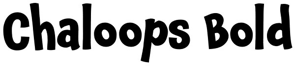 Chaloops Bold Font