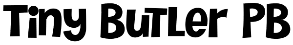 Tiny Butler PB Font