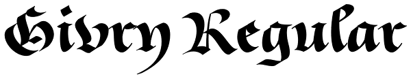 Givry Regular Font