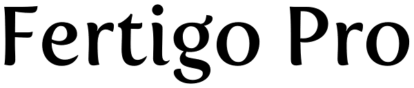 Fertigo Pro Font