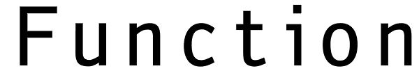 Function Font