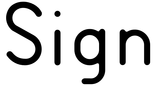 Sign Font