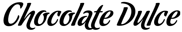 Chocolate Dulce Font