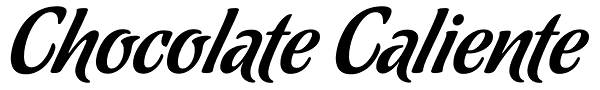 Chocolate Caliente Font