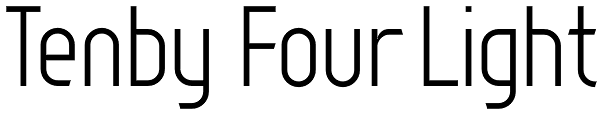 Tenby Four Light Font