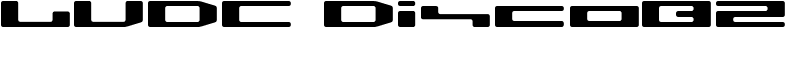 LVDC Disco02 Font