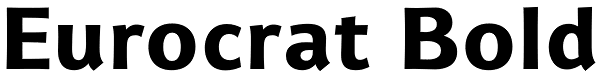 Eurocrat Bold Font