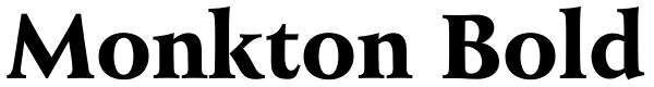 Monkton Bold Font