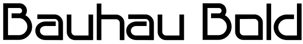 Bauhau Bold Font