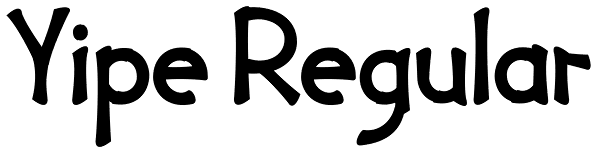 Yipe Regular Font