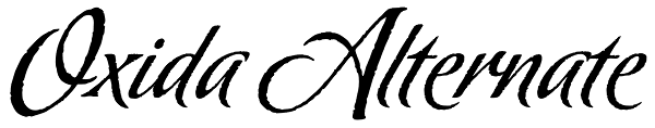 Oxida Alternate Font