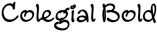 Colegial Bold Font