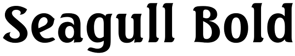 Seagull Bold Font