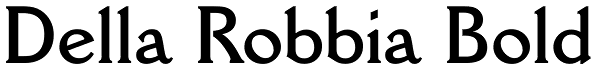 Della Robbia Bold Font