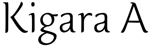 Kigara A Font