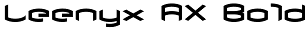 Leenyx AX Bold Font