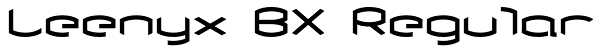 Leenyx BX Regular Font