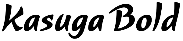 Kasuga Bold Font