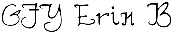 GFY Erin B Font