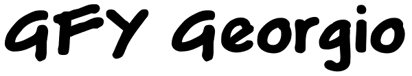 GFY Georgio Font