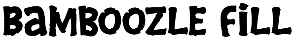 Bamboozle Fill Font