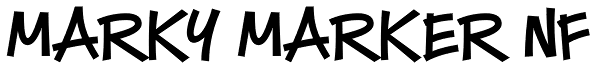 Marky Marker NF Font